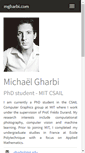 Mobile Screenshot of mgharbi.com